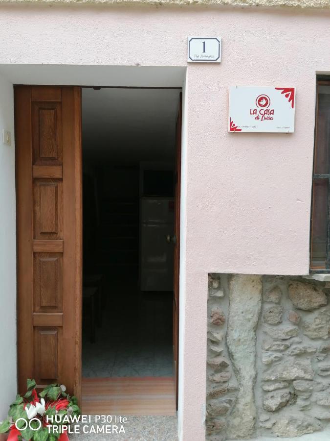 La Casa Di Luisa Lejlighed Santu Lussurgiu Eksteriør billede